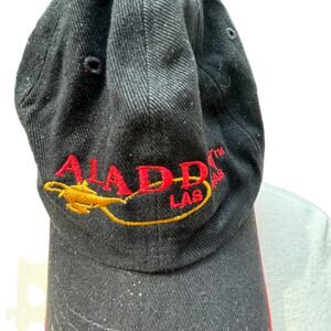 Aladdin Las Vegas Baseball Cap Hat Black Embroidered  Adjustable
